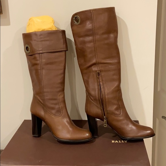 Bally Leather Zircon Calf Pull-Up boots - Picture 2 of 6